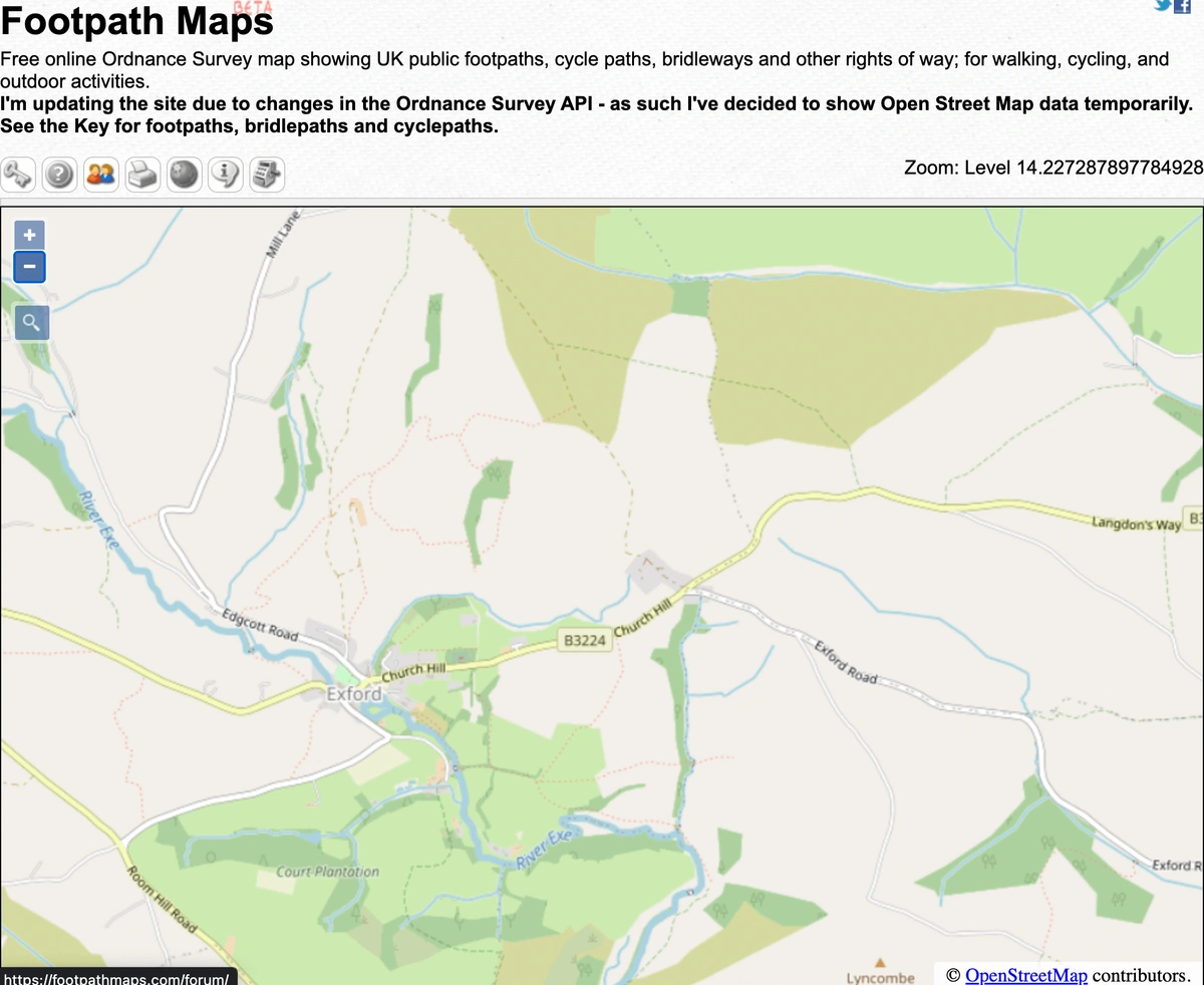 How To View Online Ordnance Survey Map For Free 5387