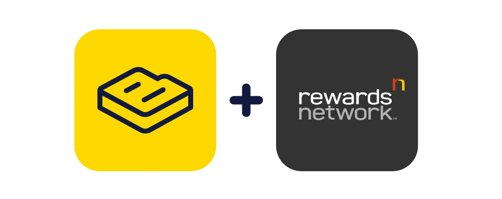 Buttercms logo and rewards network logo