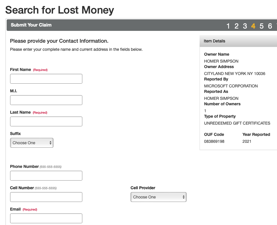 ny-unclaimed-funds-step-4-contact-info.png