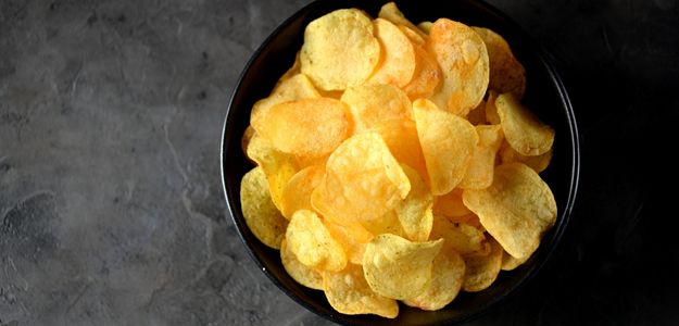 chips de papa sodio