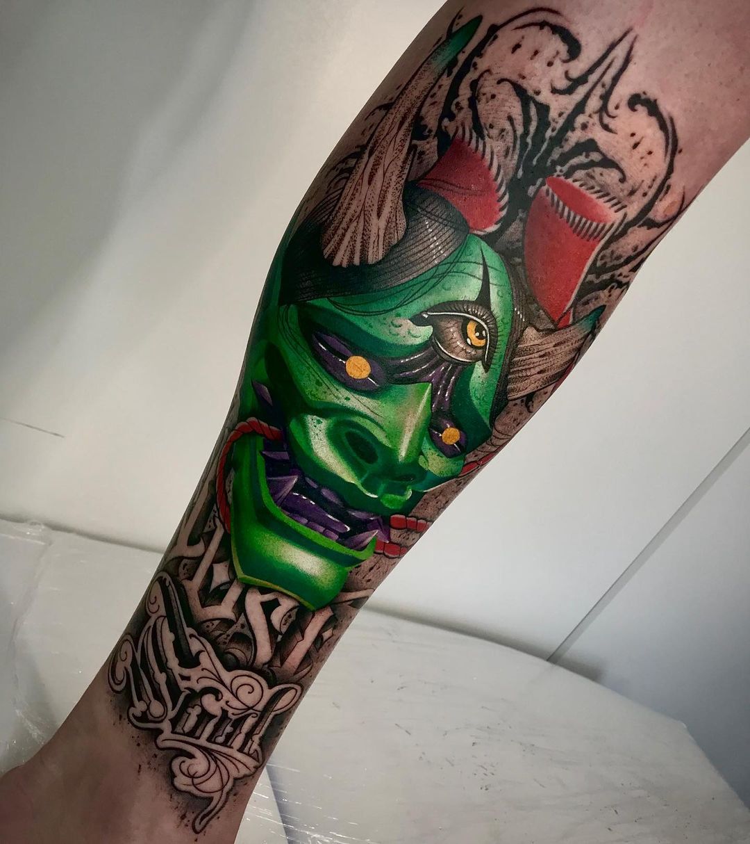 art fusion tattoo by roger rm