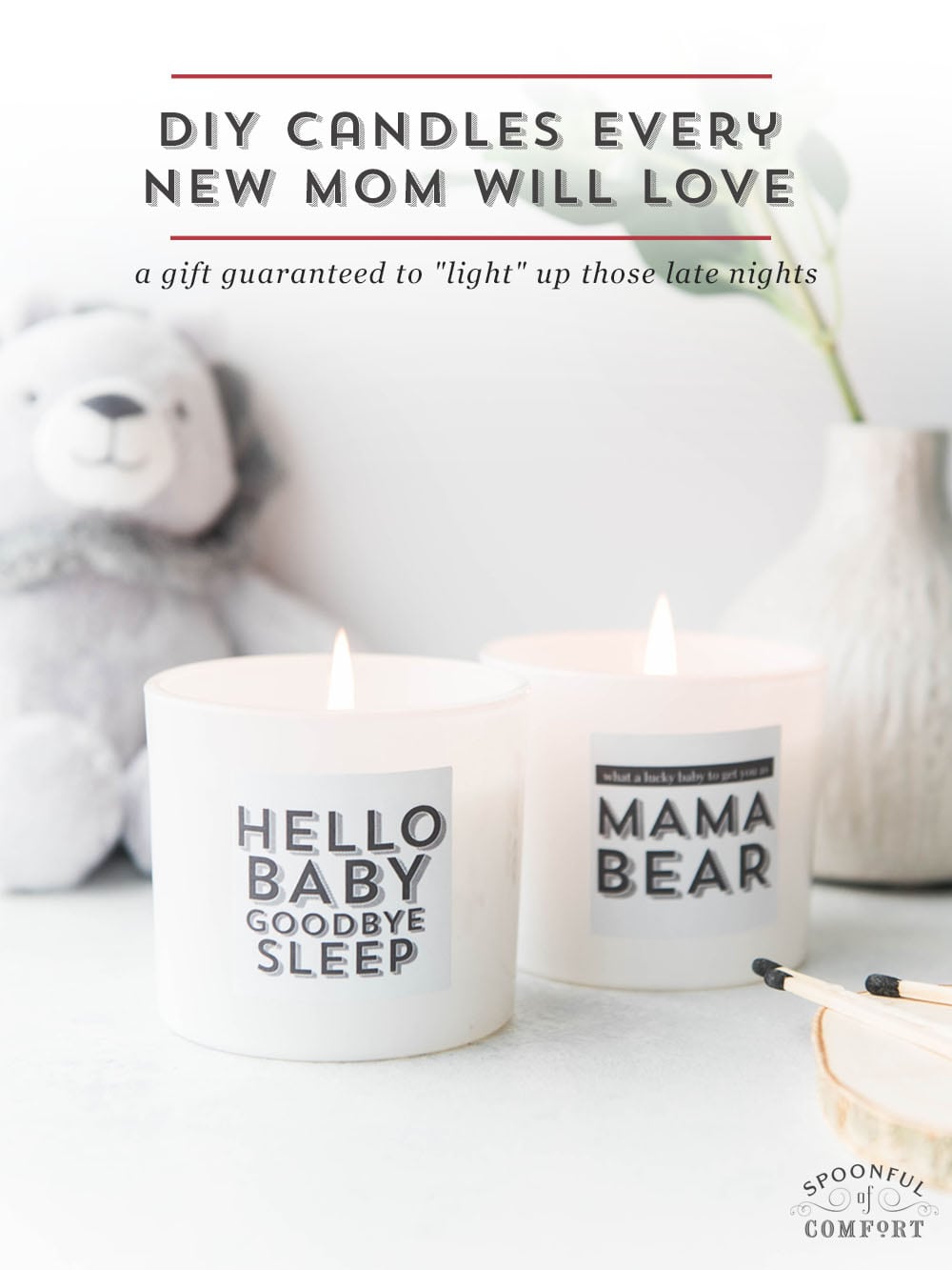 Good Gift For New Mom, New Mom Candle