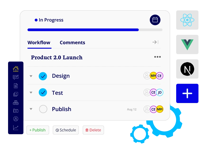 CMS System Solution - ButterCMS