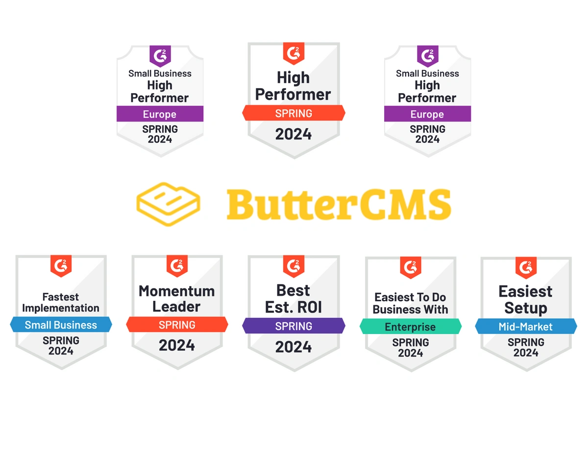 Rated easiest-to-use headless CMS by marketers and developers