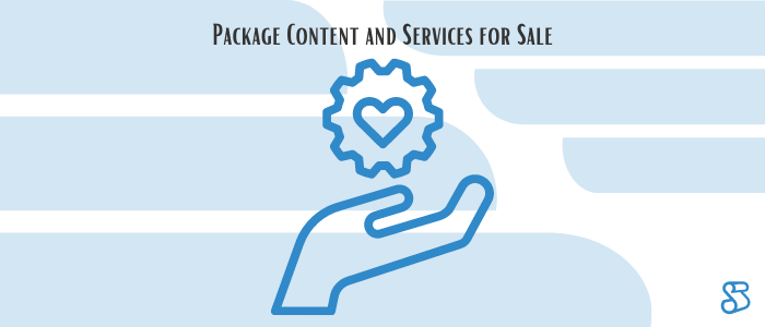 Package Content and Services for Sale