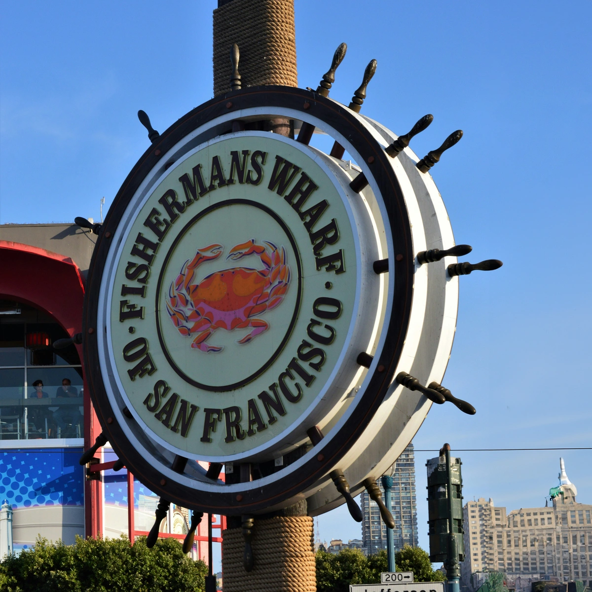 Fisherman's Wharf Signage.