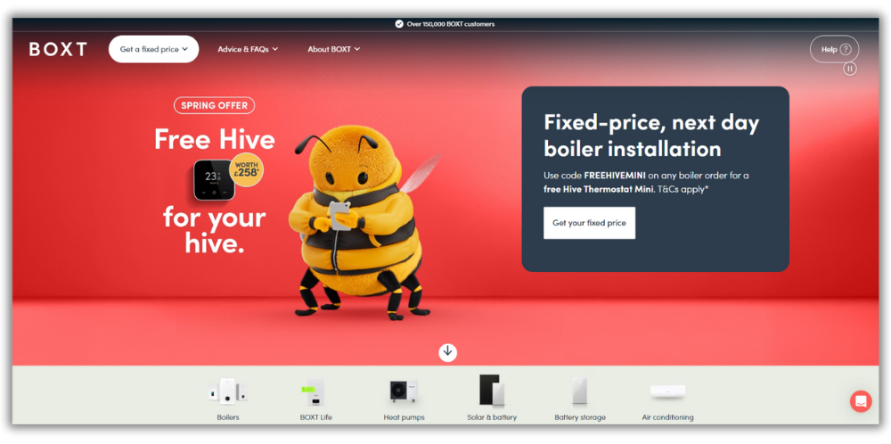 2025 ButterCMS Ecommerce Experience Awards - BOXT.webp
