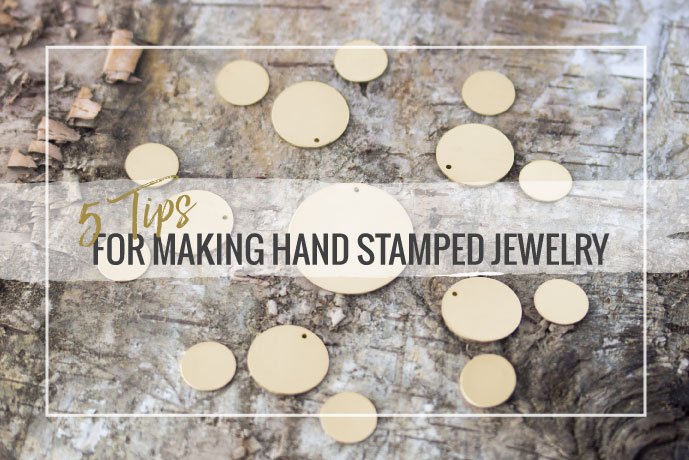 5 Tips for Making Hand Stamped Jewelry