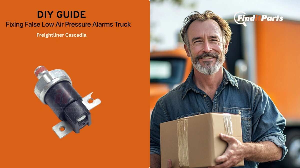 Fixing False Low Air Pressure Alarms in Freightliner Cascadia Truck