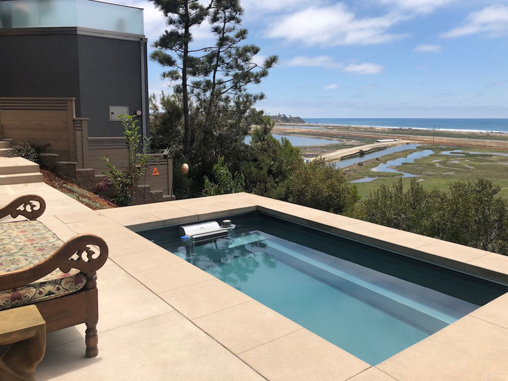 heated endless pool