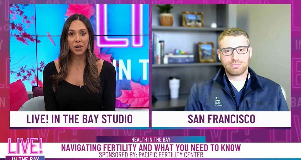 Dr. Michael Strug appears on LIVE! in the Bay to discuss fertility challenges and the infertility issues that come with age.