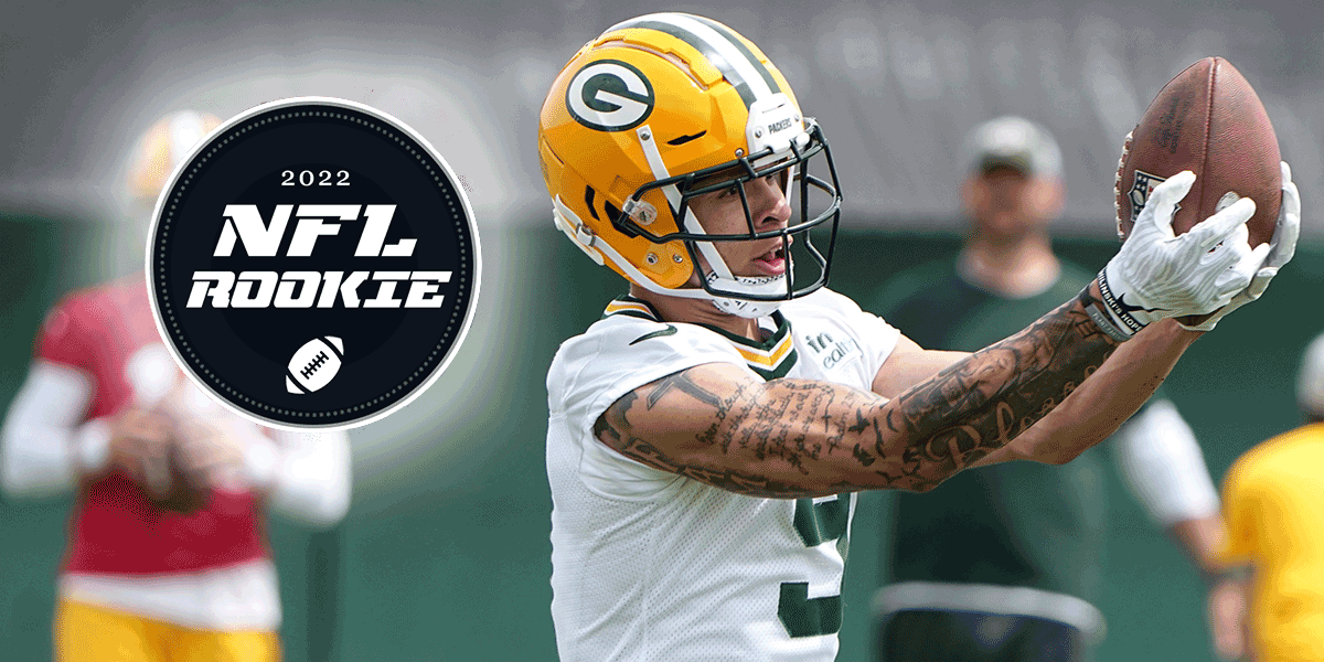 Fantasy football 2023: Packers WR Christian Watson draft profile, rankings,  projections for NFL season - DraftKings Network