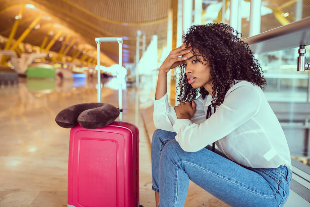 woman needs payday advance for travel