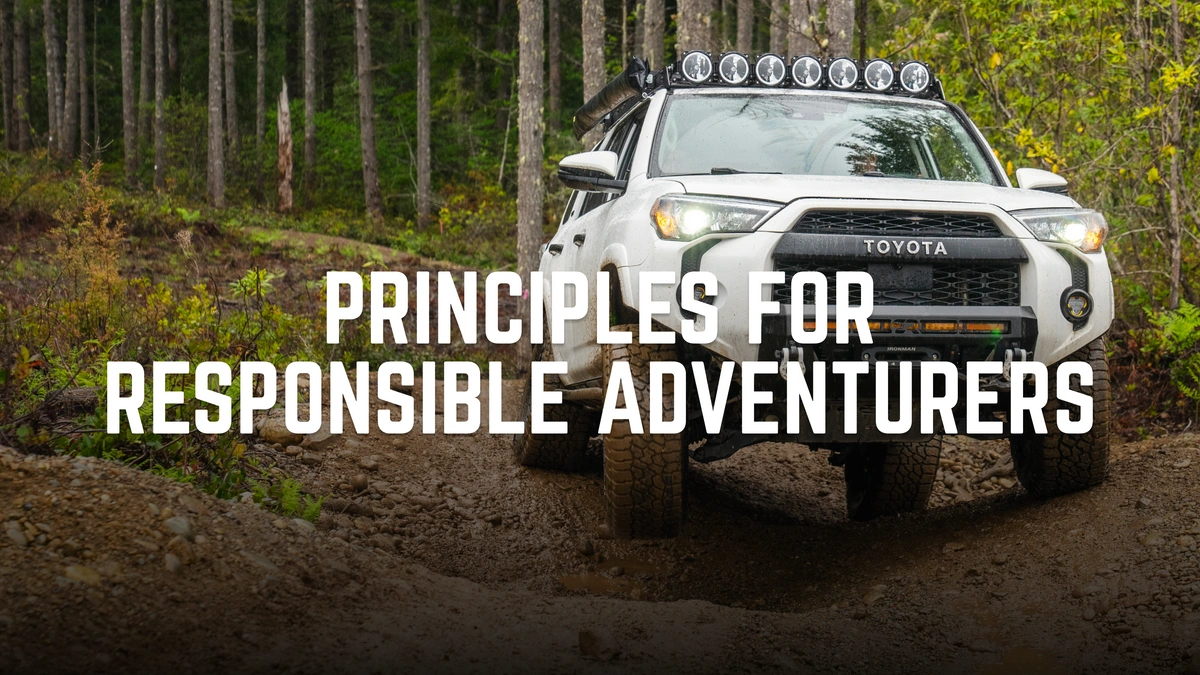 Principles for Responsible Adventurers Blog Image