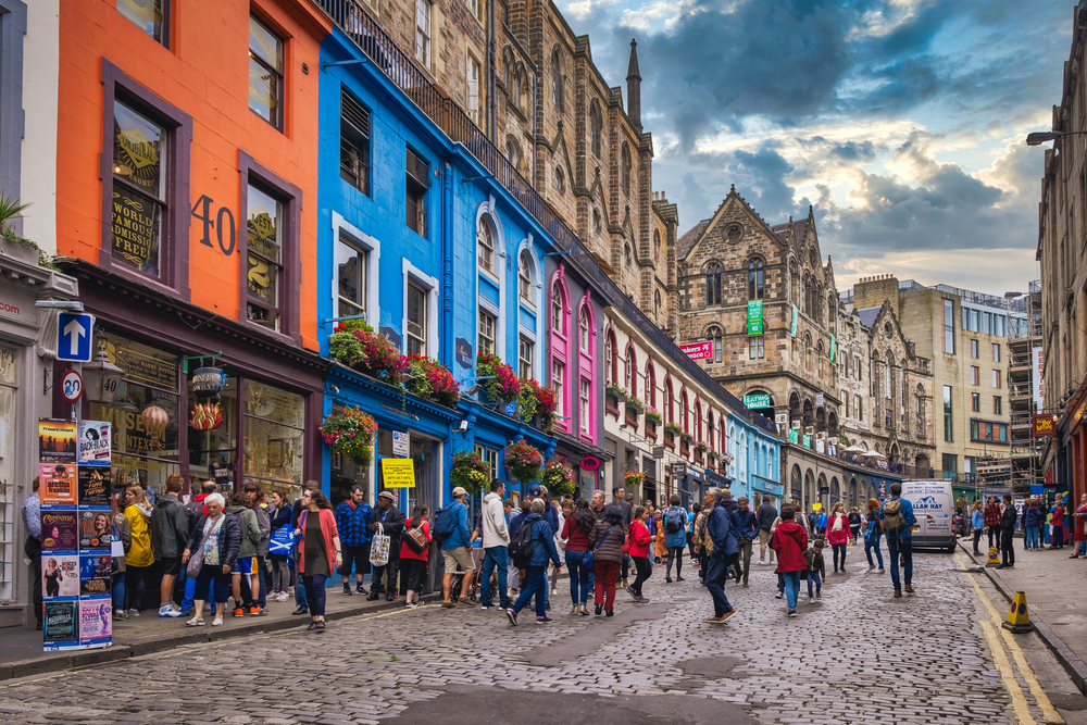 Edinburgh high street