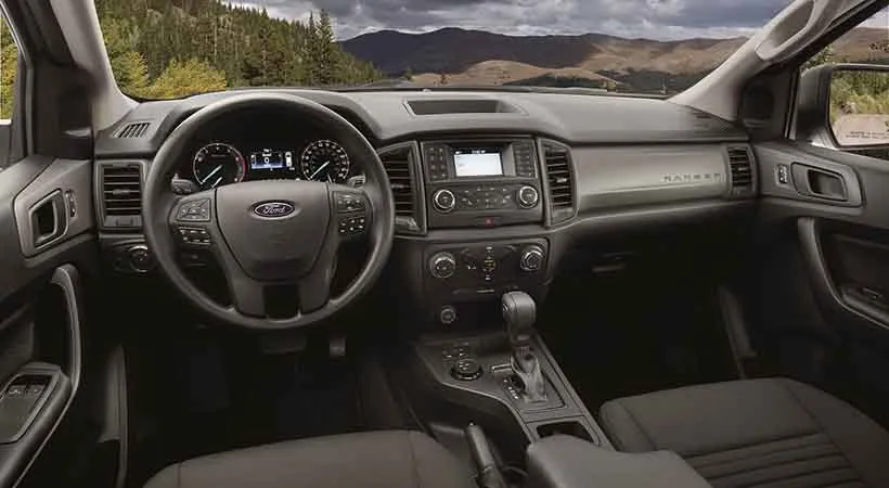 Ford Ranger 2019 interior