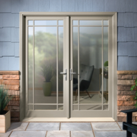 Exterior inswing French Replacement Fiberglass Door