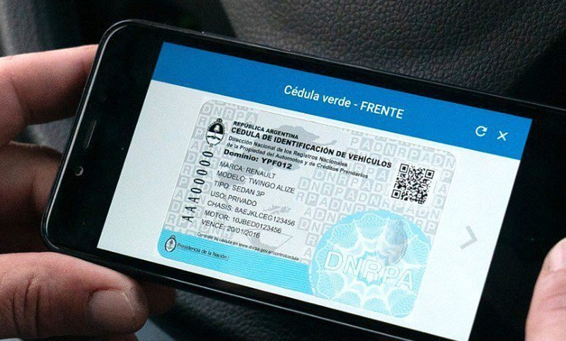 Cédula verde, la identificación de tu auto