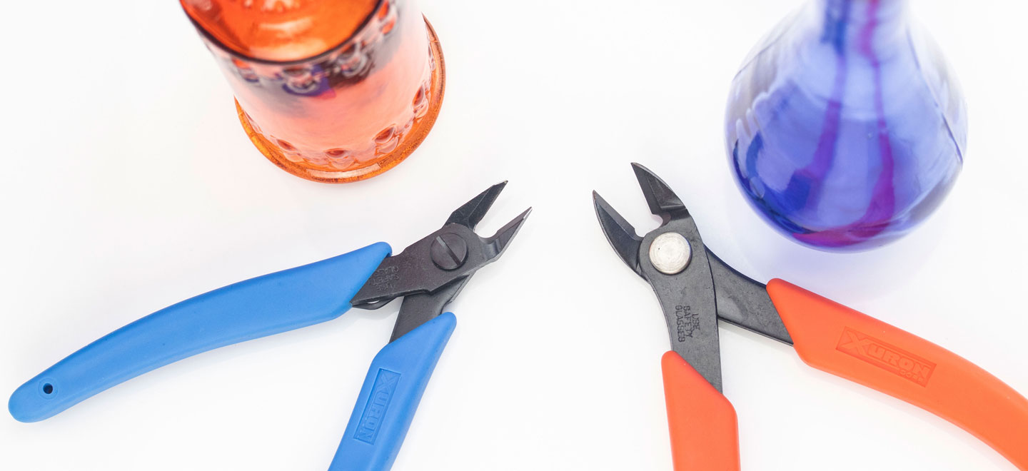 Xuron made in the USA jewelry pliers and cutters will quickly become your favorite jewelry tools. Check out some of Halstead's favorite Xuron Tools.