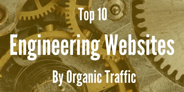 Top 10 Engineering Websites By Organic Traffic