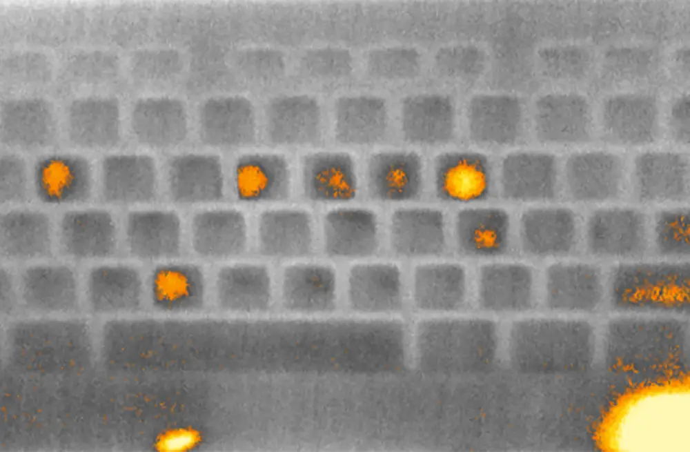 Leaving Your Mark: Thermal Signatures of Passwords Left on Keyboards