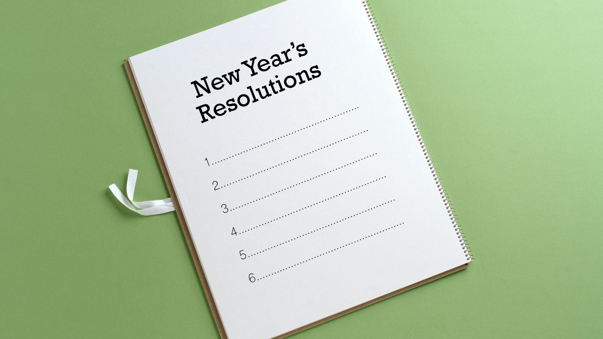 How to Make and Keep Your New Year’s Resolutions
