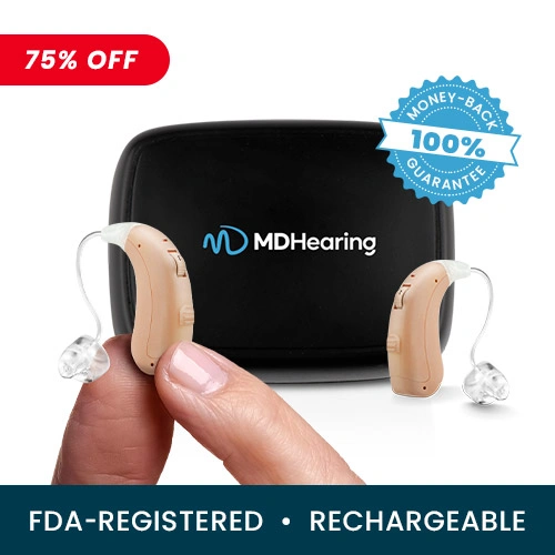 Shop the MDHearing VOLT Rechargeable Digital Hearing Aid
