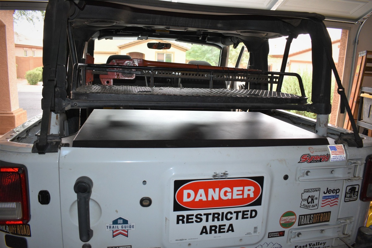 Tuffy Deluxe Security Deck Jeep JK Wrangler Install Blog Photo