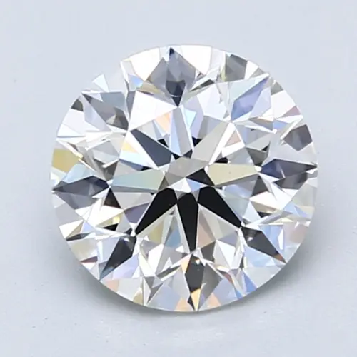2 Carat D Color Diamond Facing Up White