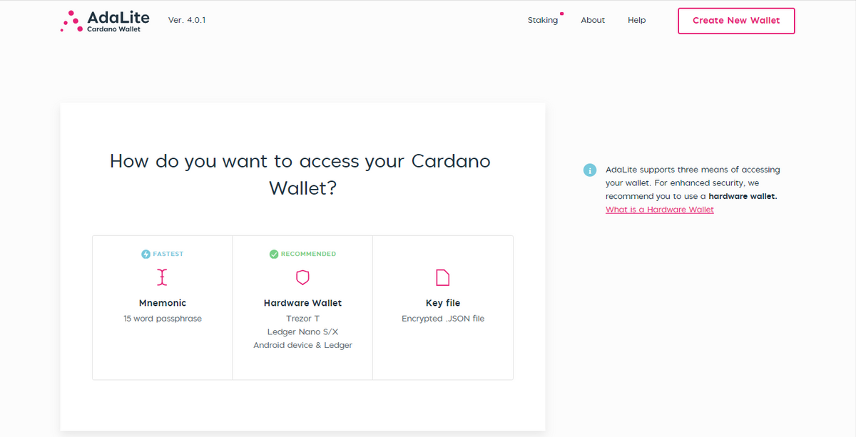 How To Stake Cardano Ada Via The Adalite Wallet