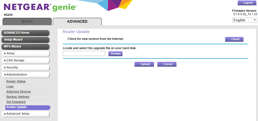 NETGEAR genie screenshot 04