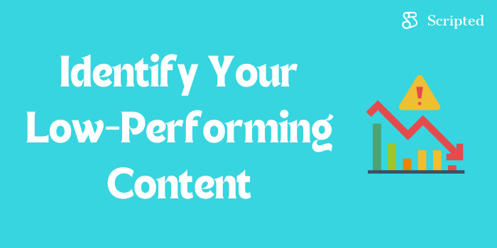 Identify Your Low-Performing Content