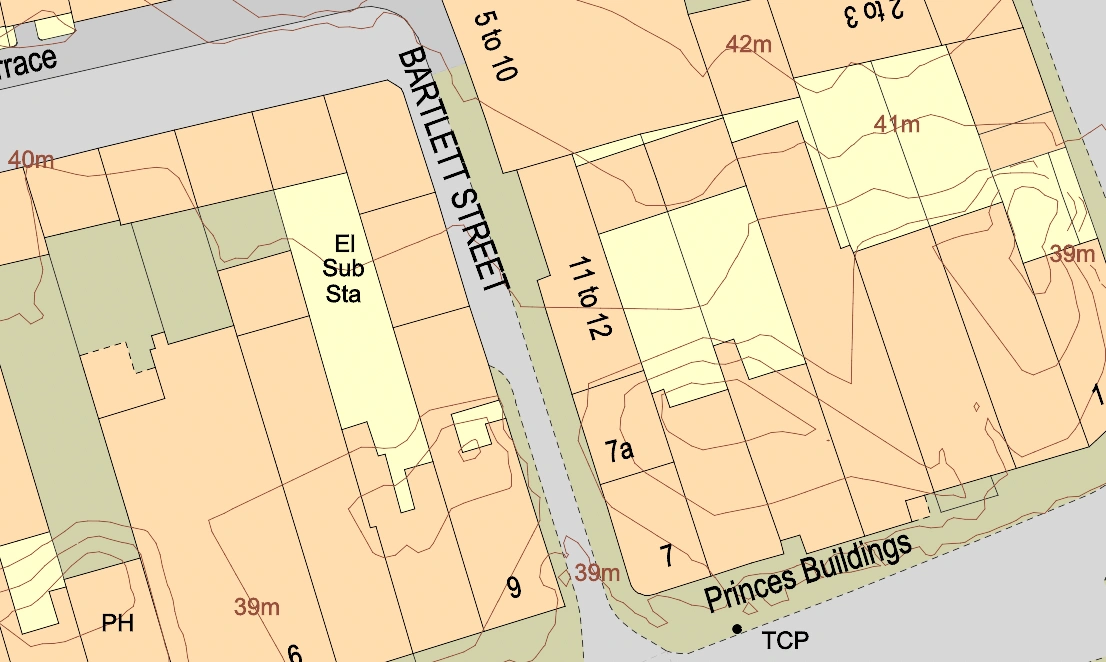 MasterMap and 1m contours example