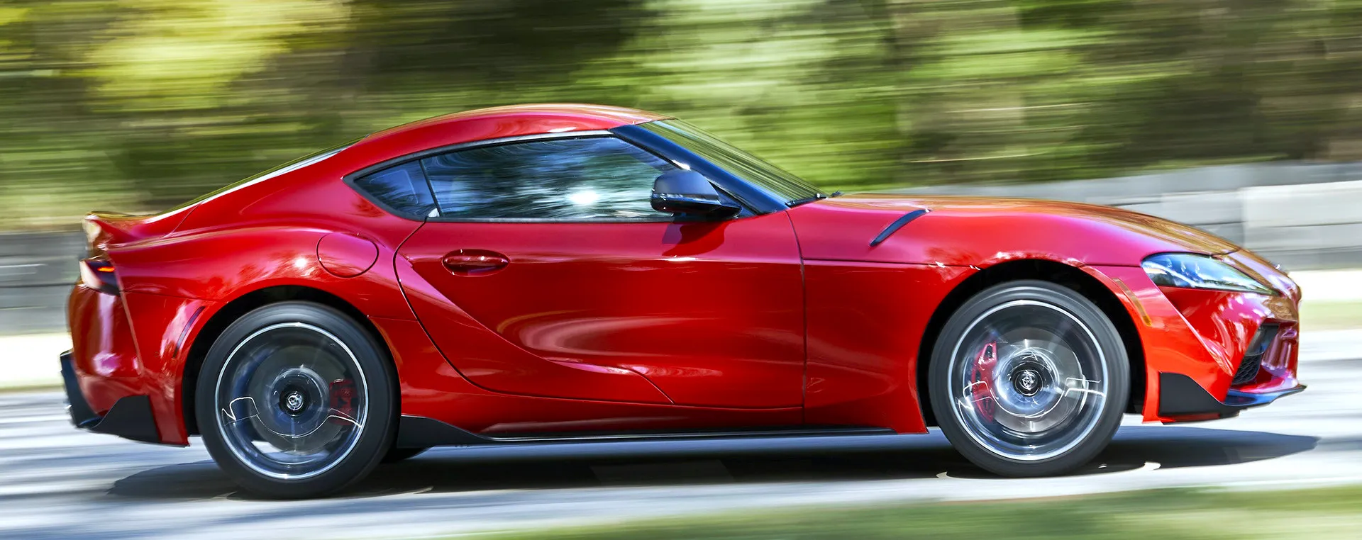 Toyota GR Supra 2021 rojo