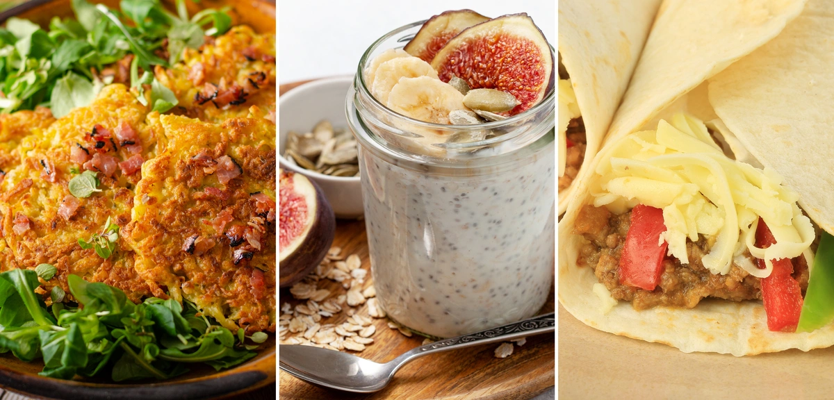 5 Desayunos Saludables que Puedes Preparar la Noche Anterior | MEAL PREP