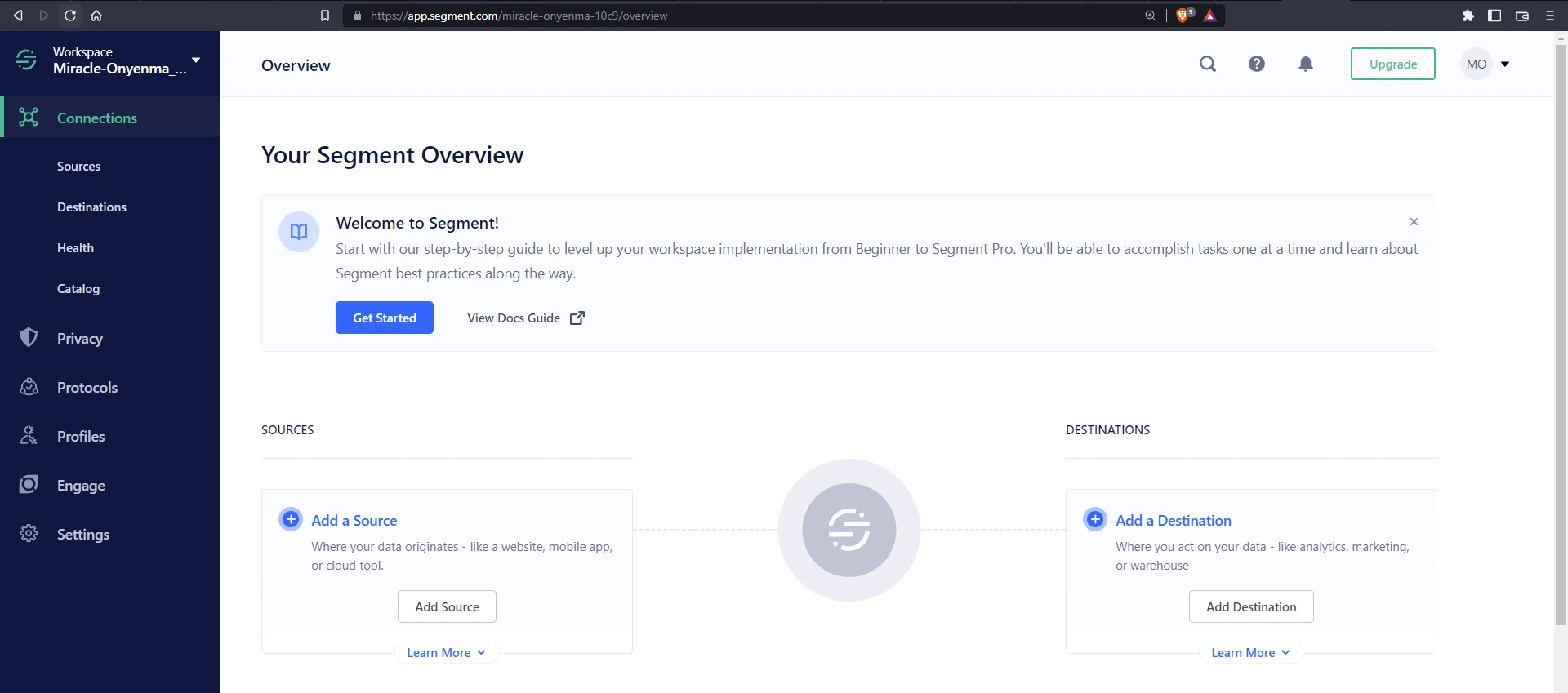 Your Segment Overview page