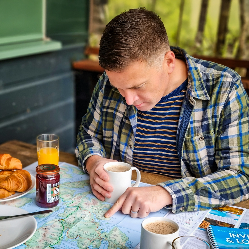 Planning Trip at Breakfast.webp