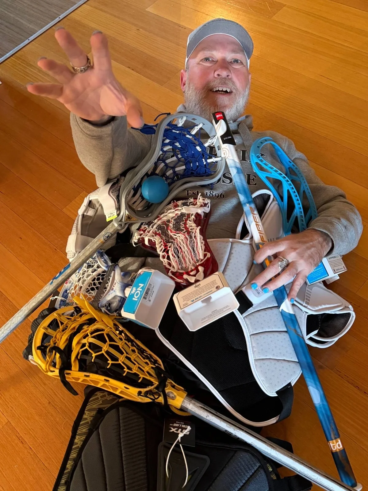 How one buyer in Australia built a lacrosse kit from 12 American sellers