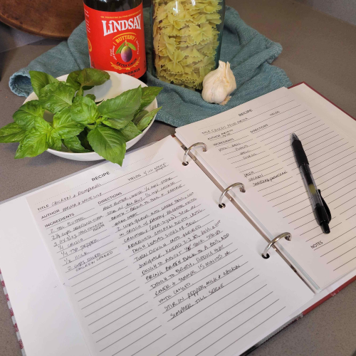 Make Your Own Recipe Binder