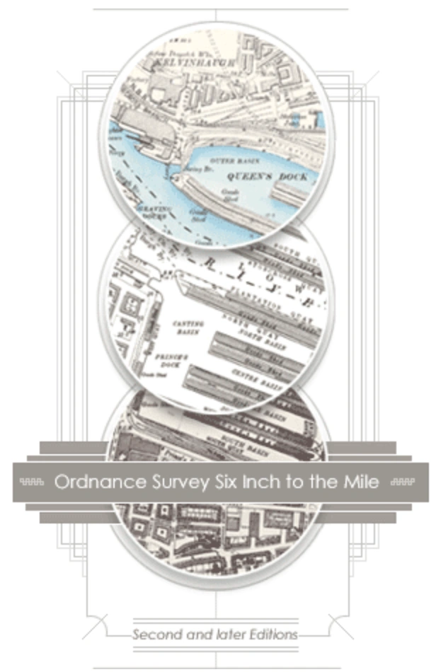 Ordnance Survey six inch to the mile map example