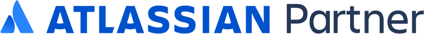 Atlassian Partner logo, representing official partnership with Atlassian for solutions and services.