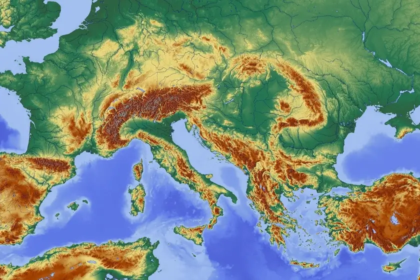 Map of Europe