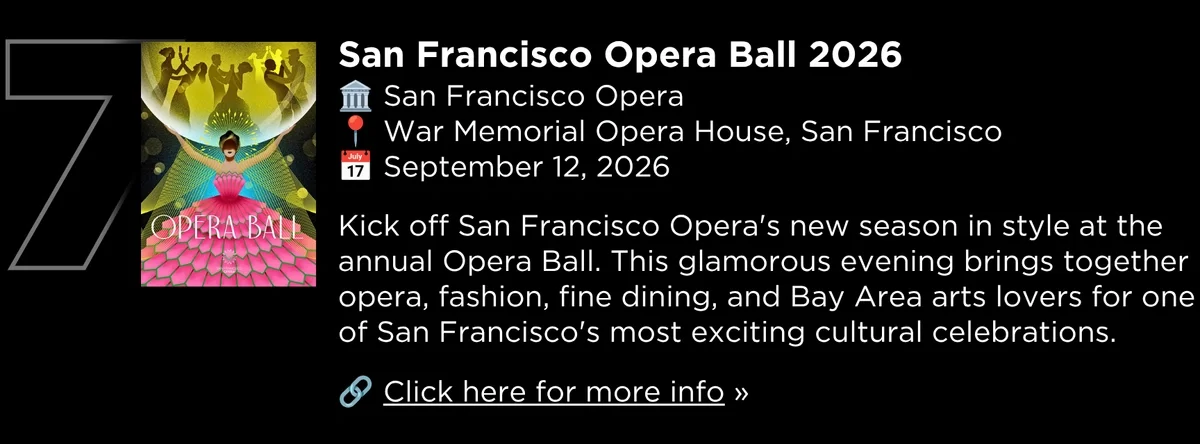 San Francisco Opera Ball 2026