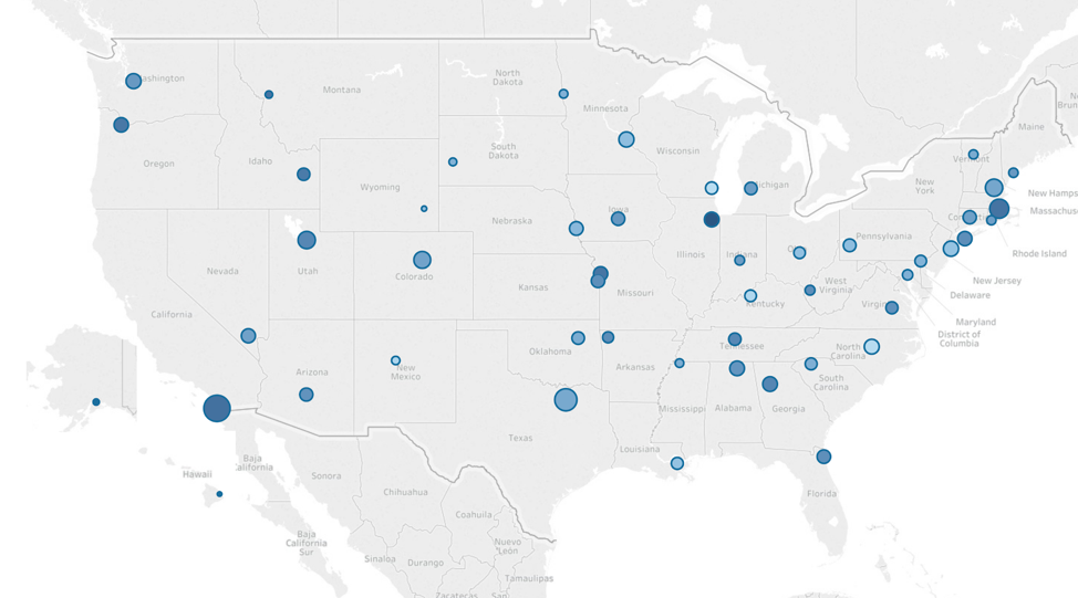 The Most Popular Course In Every State | Release Point - The UDisc Blog