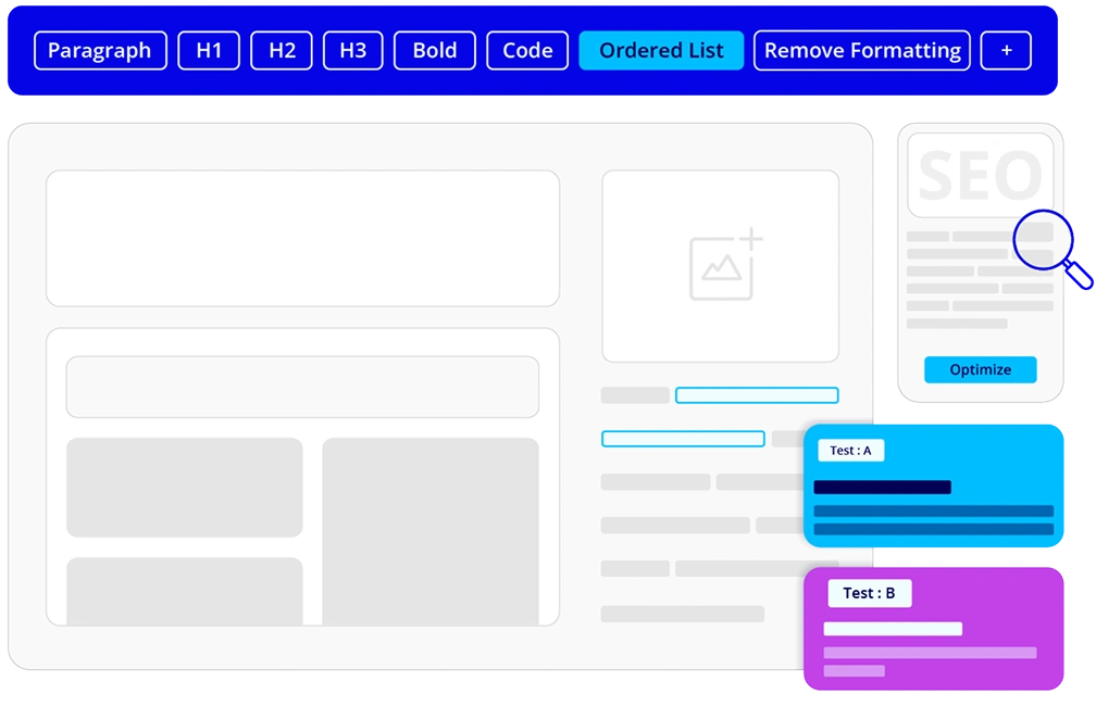 Draft of cms blocks and components
