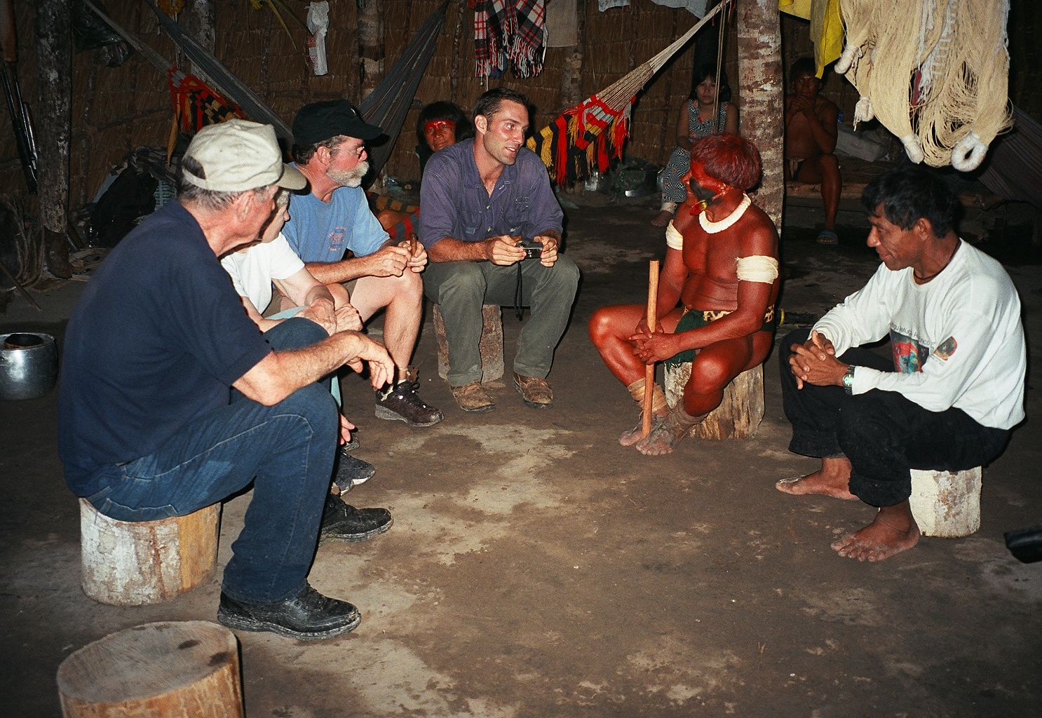 Visiting with an indigenous tribe in ...