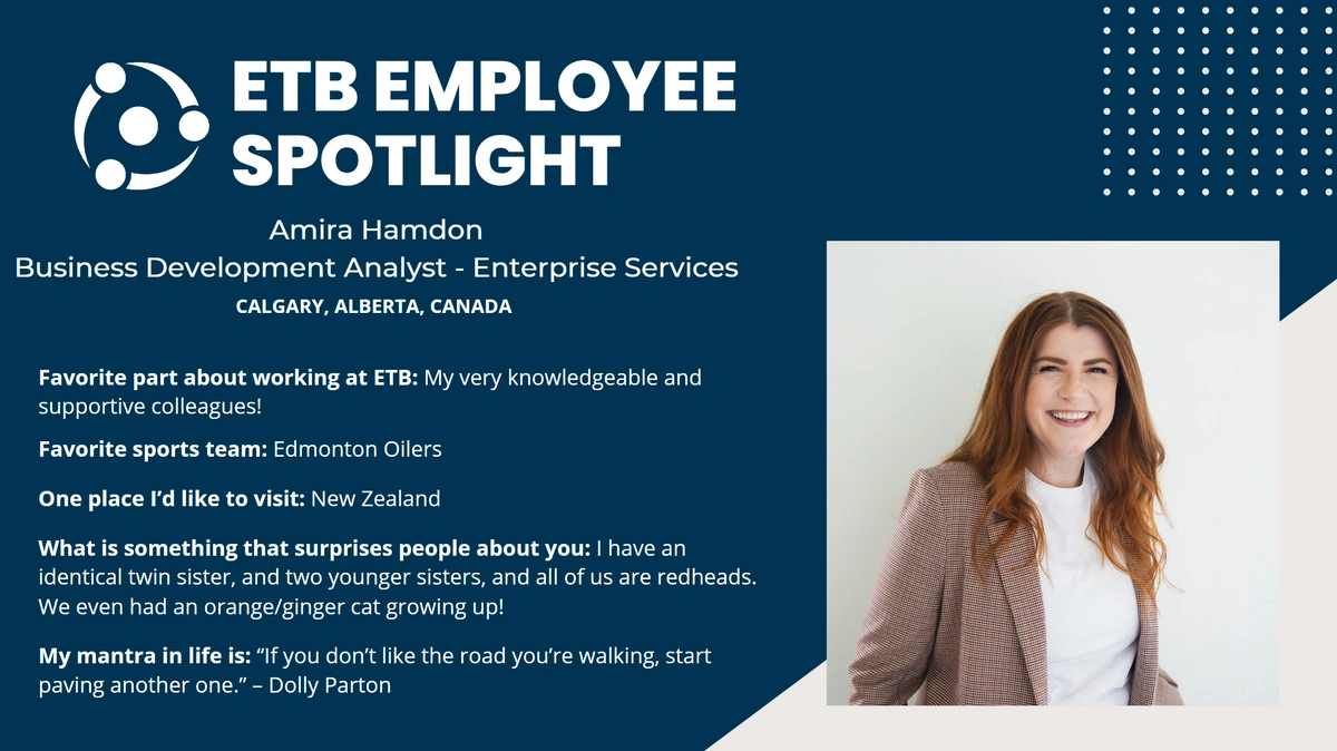 Employee Spotlight Series: Amira Hamdon, Business Development Analyst ...