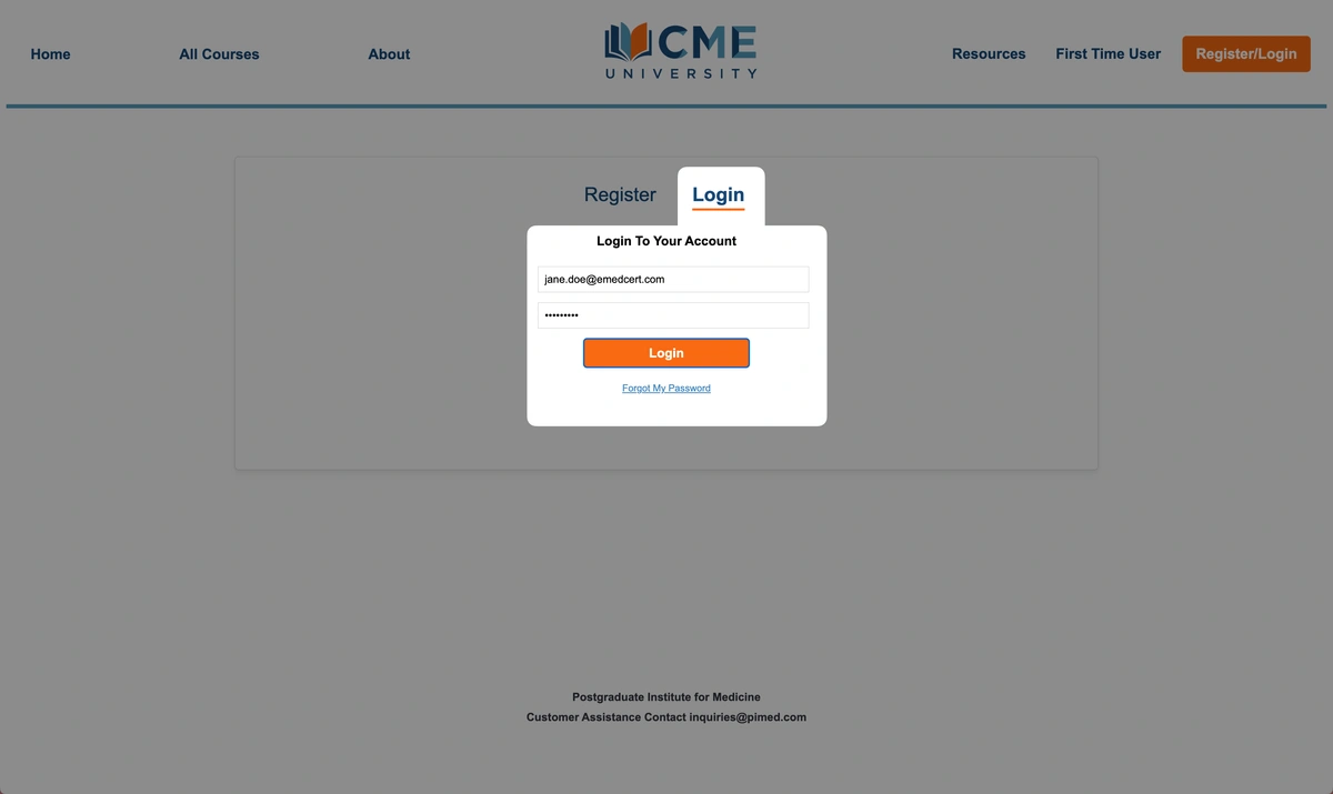 Support | CME Certificate Download 07