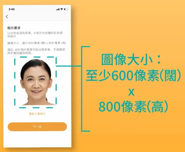 樂您咭的相片要求