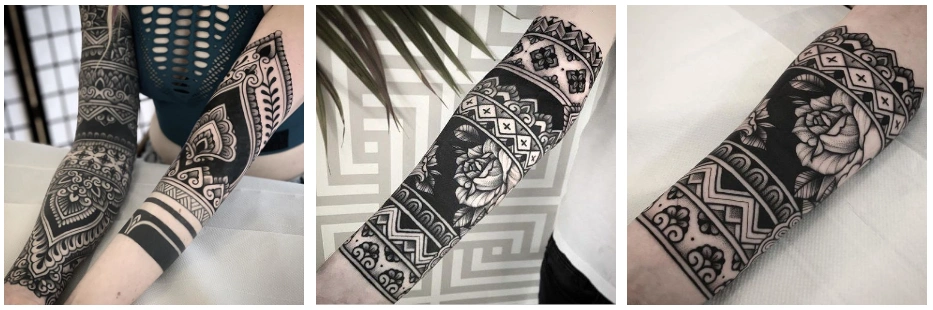 examples of ornamental style tattoos